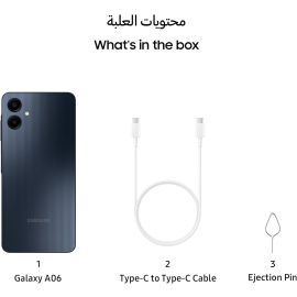Samsung Galaxy A06 - Ram 4 - 128 Gb - Color negro 