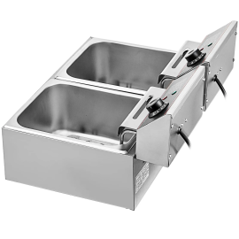 Freidora Industrial Eléctrica Profesional 12 L, 5000 W 