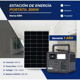 Estación De Energía Portátil 300 W