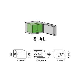 Caja fuerte -- Caja de Seguridad 4 litros 