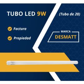 Tubo Led 9 W