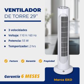 Ventilador Torre 29