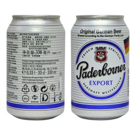 Cerveza PADERBORNER EXPORT