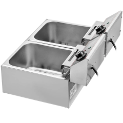 Freidora Industrial Eléctrica Profesional 12 L, 5000 W