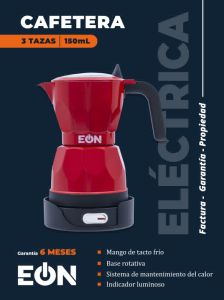 Cafetera Eléctrica 3 Tazas