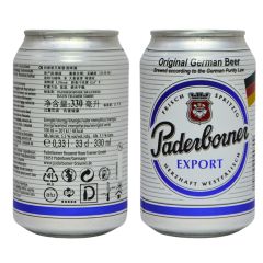 Cerveza PADERBORNER EXPORT