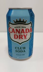 CANADA DRY CLUB SODA ( AGUA GASEADA PARA COCTELERÍA)