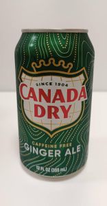 CANADA DRY GINGER ALE ( AGUA GASEADA PARA COCTELERÍA) 